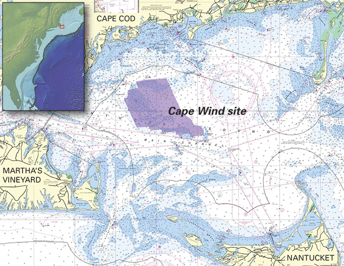 Cape Wind Map