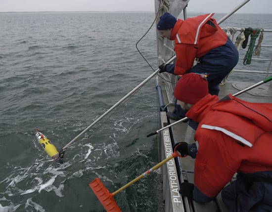 Fishing for an AUV