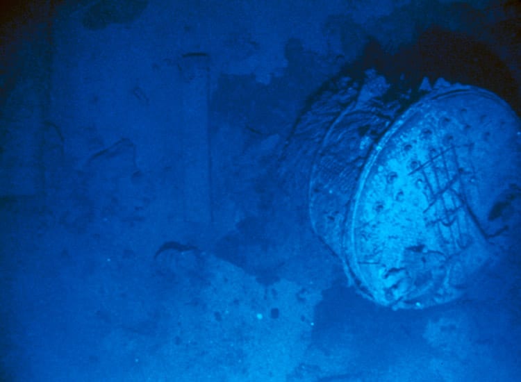 First photos from the discovery of the Titanic – Woods Hole Oceanographic  Institution