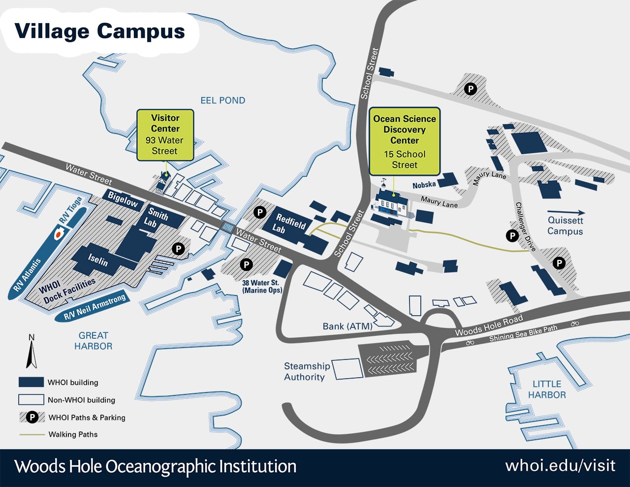 Shoreline Community College Campus Map Directions & Maps   Woods Hole Oceanographic Institution