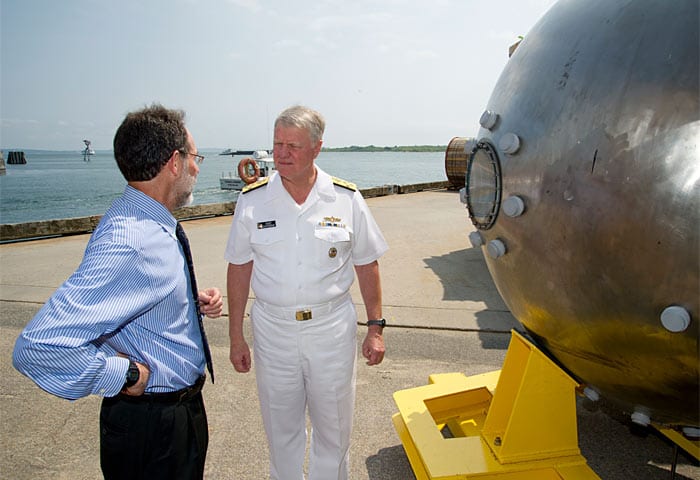 Visit from Chief of Naval Operations Admiral Gary Roughead