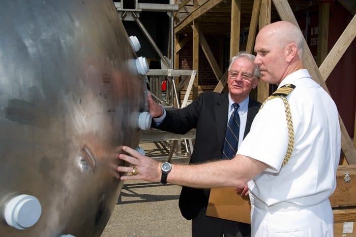Visit rrom Chief of Naval operations Admiral Gary Roughead
