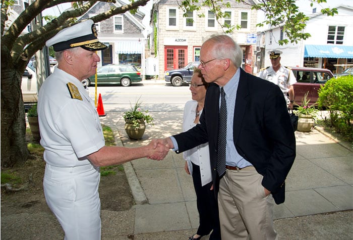 Visit from Chief of Admiral Gary Roughead