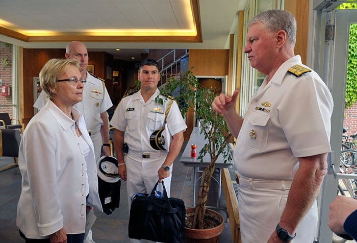 Visit from Chief of Naval Operations Admiral GAry Roughead