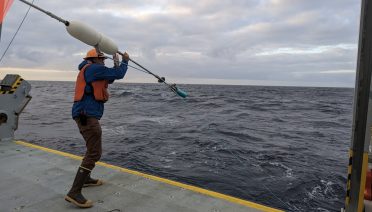 Ben Van Mooy and a Sediment Trap